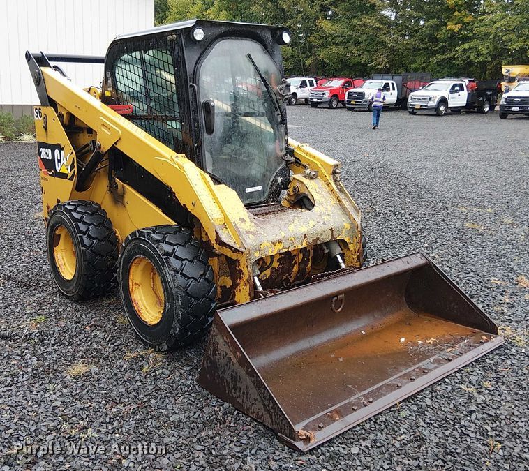 MINI CARGADOR SOBRE RUEDAS 2016 CATERPILLAR 262D