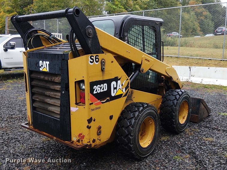 MINI CARGADOR SOBRE RUEDAS 2016 CATERPILLAR 262D