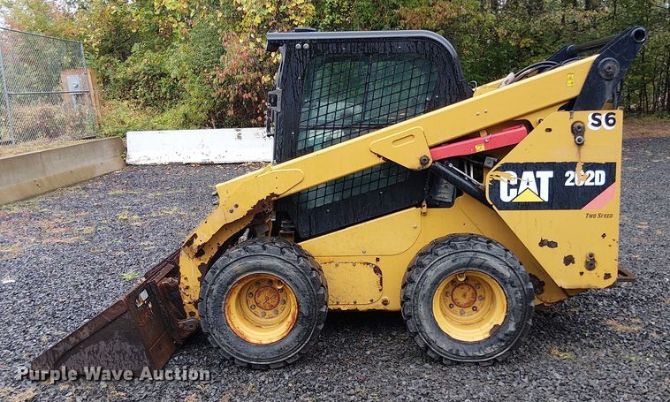 image for item EV5279 2016 Caterpillar 262D skid steer loader