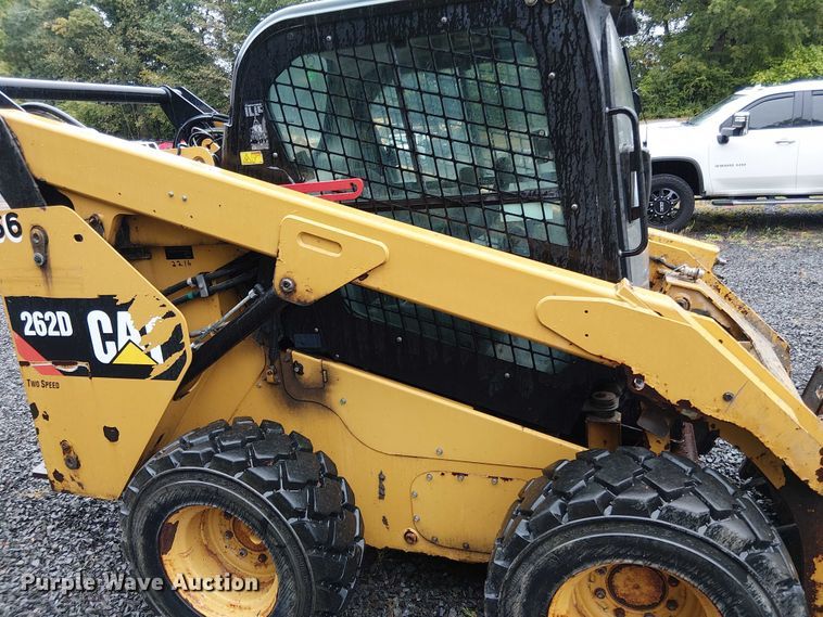 image for item EV5279 2016 Caterpillar 262D skid steer loader