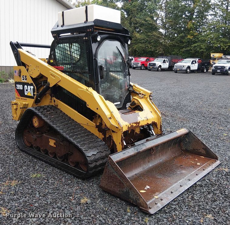 image for item EV5280 2017 Caterpillar 289D forestry tracked skid steer loader