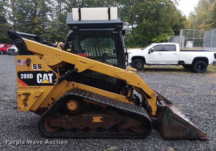 image for item EV5280 2017 Caterpillar 289D forestry tracked skid steer loader
