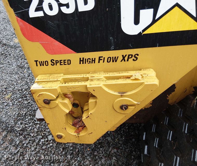 image for item EV5280 2017 Caterpillar 289D forestry tracked skid steer loader