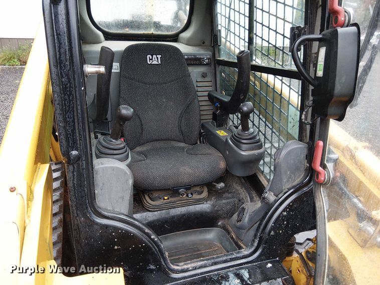 image for item EV5280 2017 Caterpillar 289D forestry tracked skid steer loader