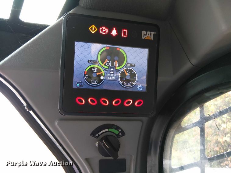 image for item EV5280 2017 Caterpillar 289D forestry tracked skid steer loader