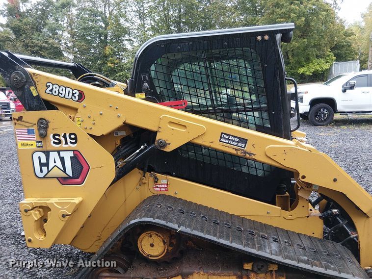 image for item EV5281 2019 Caterpillar 289D3 tracked skid steer loader