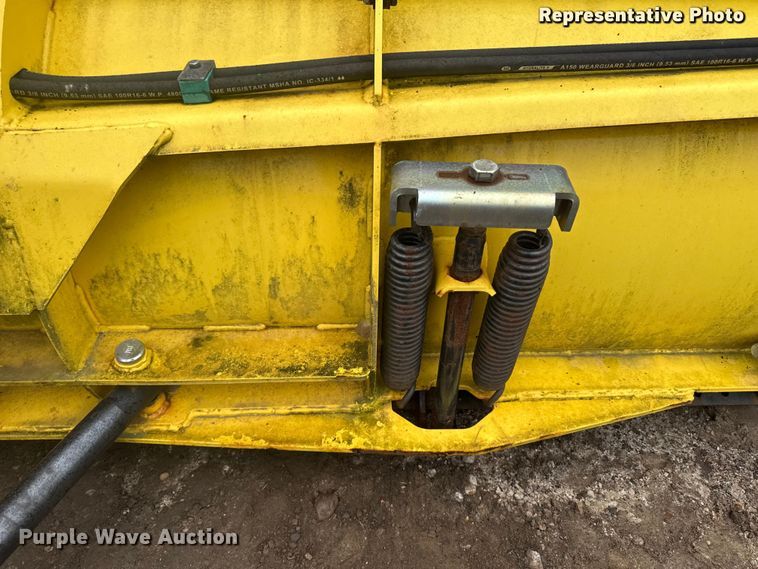 image for item EV5282 Quattro Plow XT QPXT-126 skid steer snow pusher