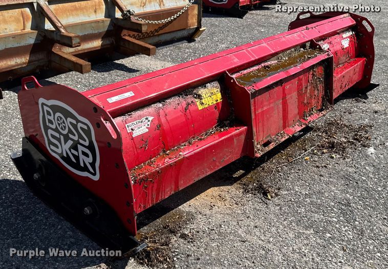 image for item EV5283 Boss skid steer snow pusher
