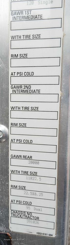 image for item EV5285 2020 Kenworth T370 hook lift truck