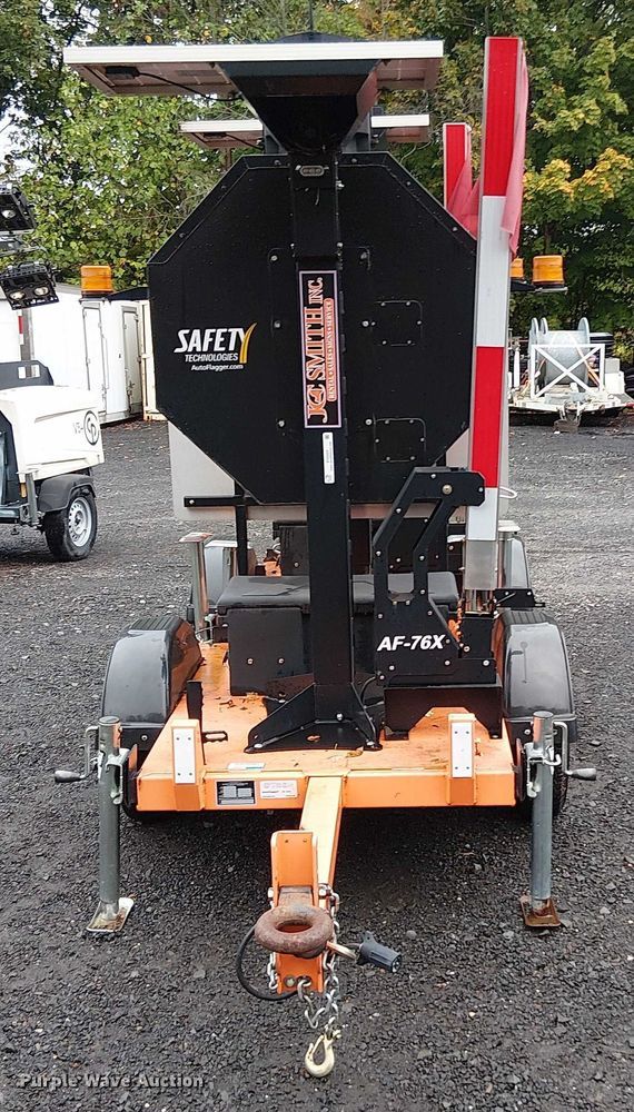 image for item EV5323 (2) Safety Technologies Inc. AF-76X auto flagger trailers
