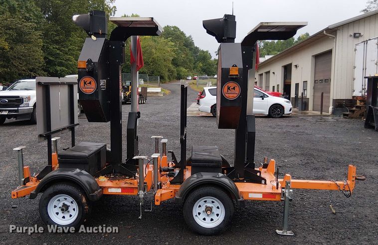 image for item EV5323 (2) Safety Technologies Inc. AF-76X auto flagger trailers