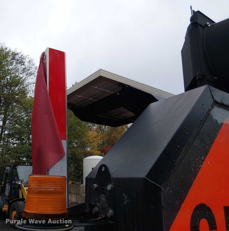 image for item EV5323 (2) Safety Technologies Inc. AF-76X auto flagger trailers