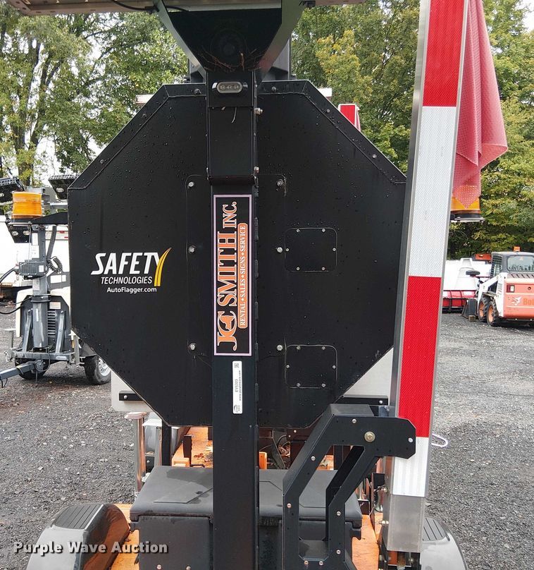 image for item EV5323 (2) Safety Technologies Inc. AF-76X auto flagger trailers