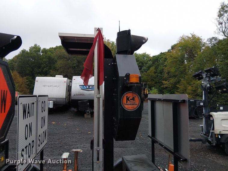 image for item EV5323 (2) Safety Technologies Inc. AF-76X auto flagger trailers
