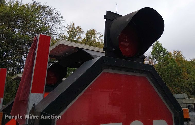 image for item EV5323 (2) Safety Technologies Inc. AF-76X auto flagger trailers