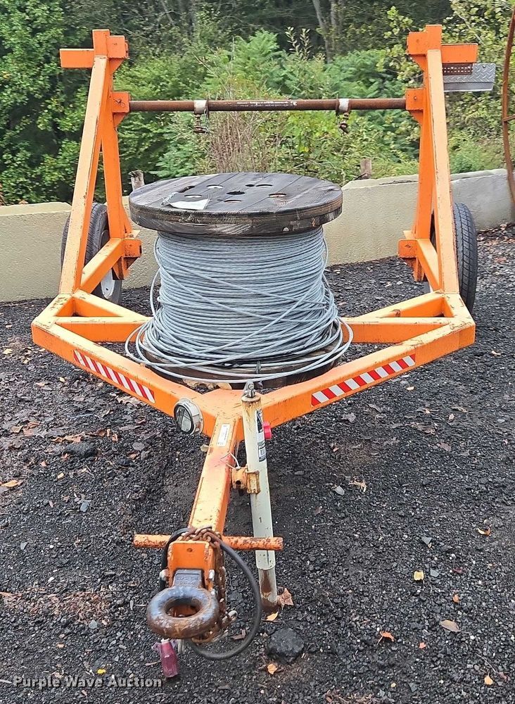 image for item EV5331 2022 All American Utilities reel trailer 