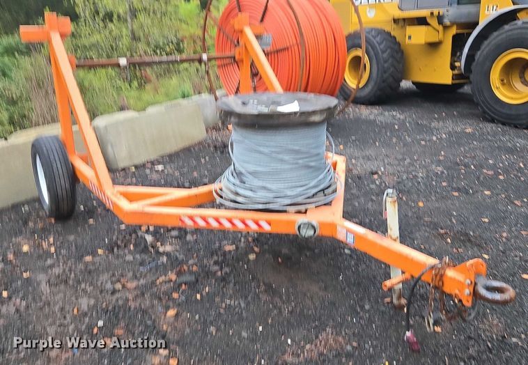 image for item EV5331 2022 All American Utilities reel trailer 