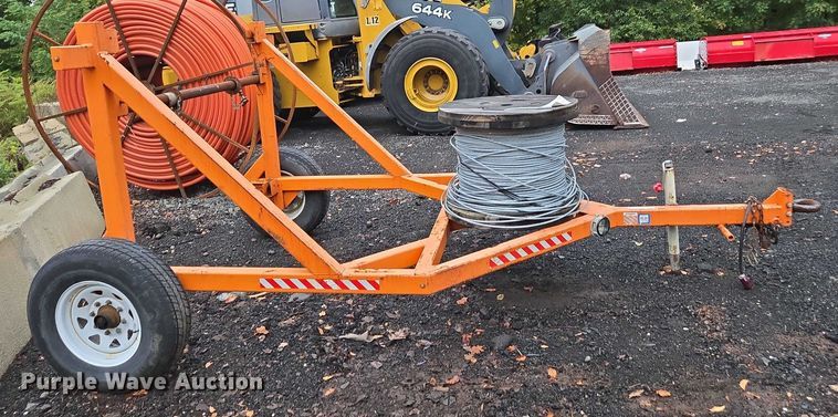 image for item EV5331 2022 All American Utilities reel trailer 