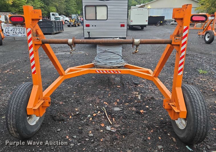 image for item EV5331 2022 All American Utilities reel trailer 