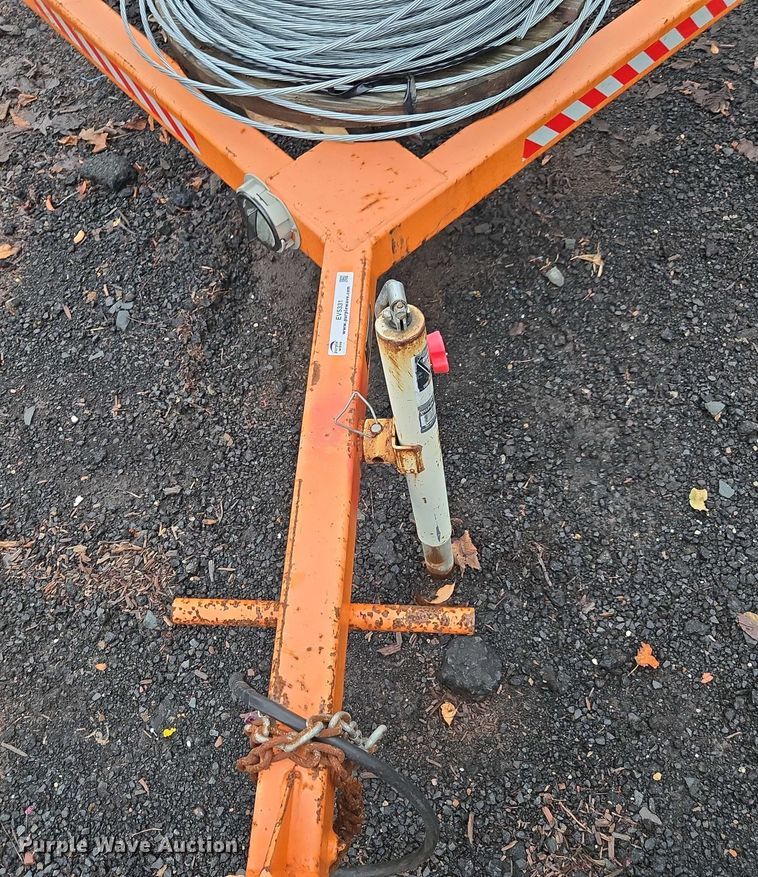 image for item EV5331 2022 All American Utilities reel trailer 