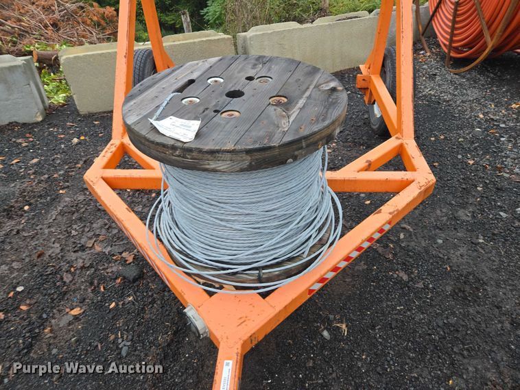 image for item EV5331 2022 All American Utilities reel trailer 