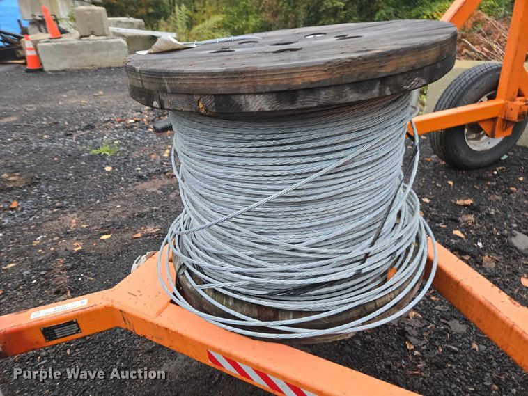 image for item EV5331 2022 All American Utilities reel trailer 