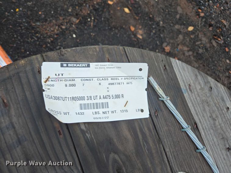 image for item EV5331 2022 All American Utilities reel trailer 