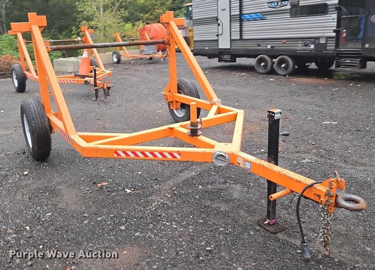 image for item EV5333 2022 All American Utilities reel trailer 