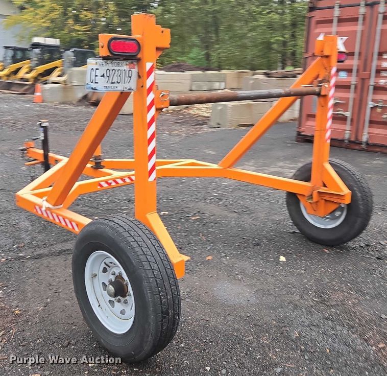 image for item EV5333 2022 All American Utilities reel trailer 