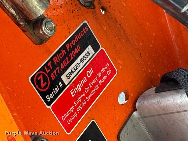 image for item EV5334 Zx4 Snowrator snow pusher