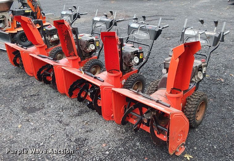 image for item EV5335 (4) Ariens snow blowers