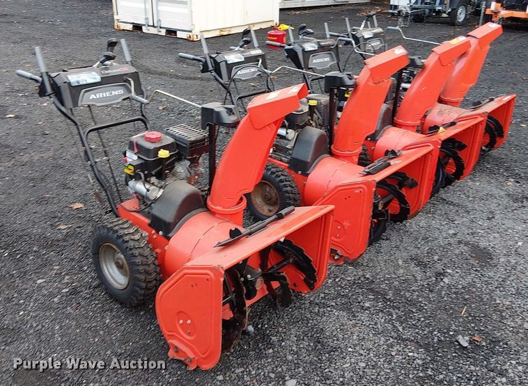 image for item EV5335 (4) Ariens snow blowers