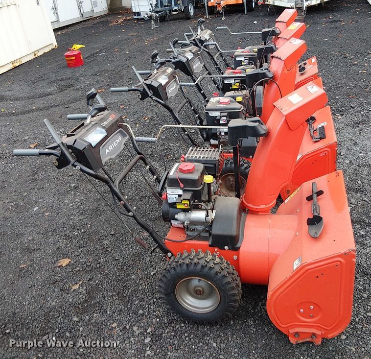 image for item EV5335 (4) Ariens snow blowers
