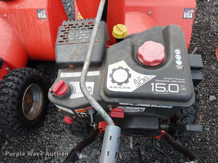 image for item EV5335 (4) Ariens snow blowers