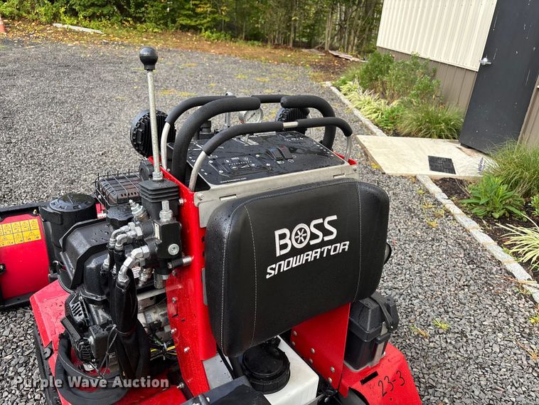 image for item EV5337 2022 Boss Snowrator snow pusher