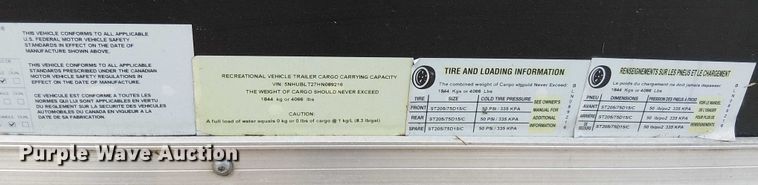 image for item EV5340 2017 Cargo Mate Blazer enclosed cargo trailer