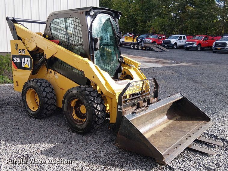 MINI CARGADOR SOBRE RUEDAS 2018 CATERPILLAR 262D