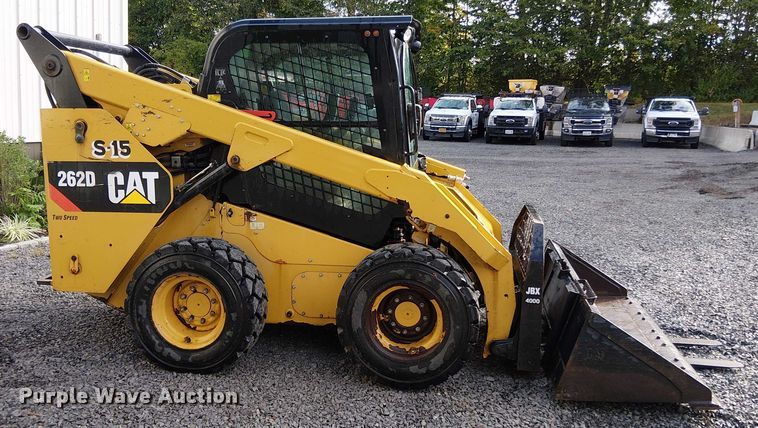 MINI CARGADOR SOBRE RUEDAS 2018 CATERPILLAR 262D