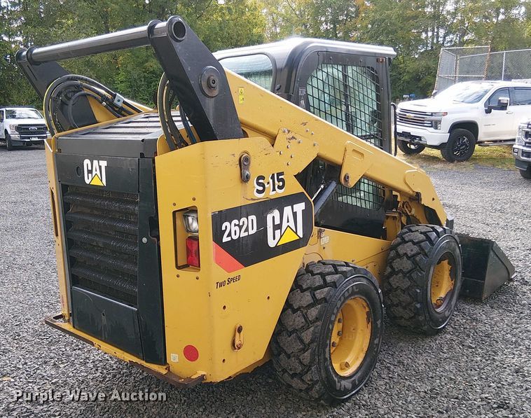 MINI CARGADOR SOBRE RUEDAS 2018 CATERPILLAR 262D