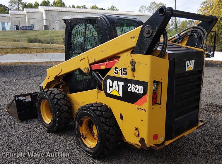 image for item EV5343 2018 Caterpillar 262D skid steer loader