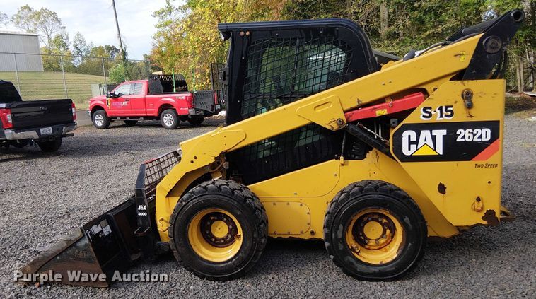 image for item EV5343 2018 Caterpillar 262D skid steer loader