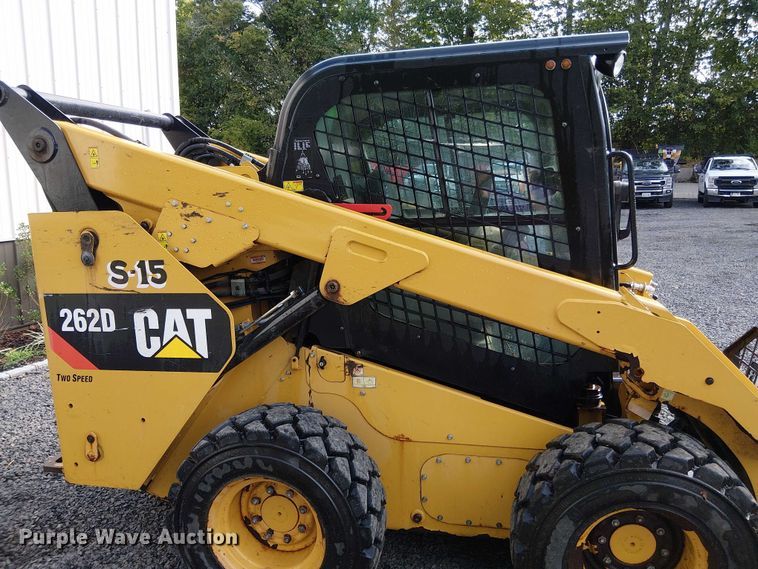 image for item EV5343 2018 Caterpillar 262D skid steer loader