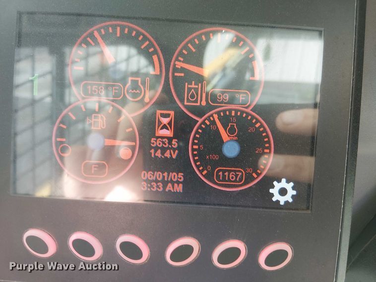 image for item EV5343 2018 Caterpillar 262D skid steer loader