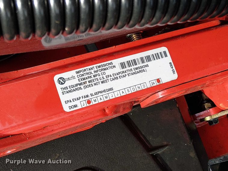 image for item EV5345 EXmark Ultra Cut Series 4 ZTR lawn mower