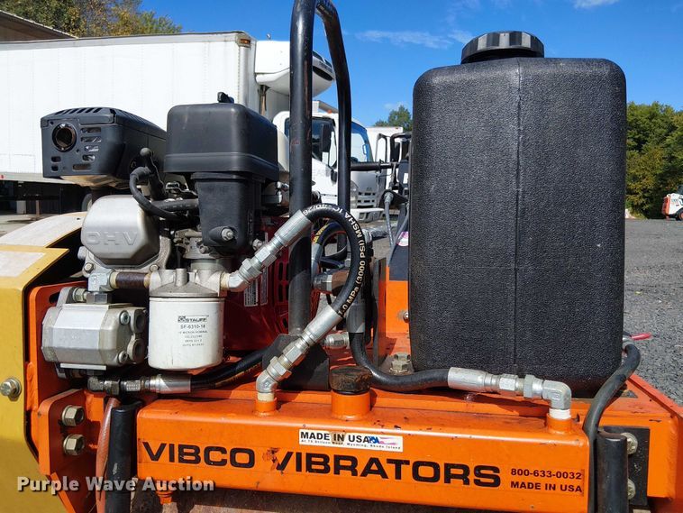 image for item EV5353 Vibco single drum vibratory roller