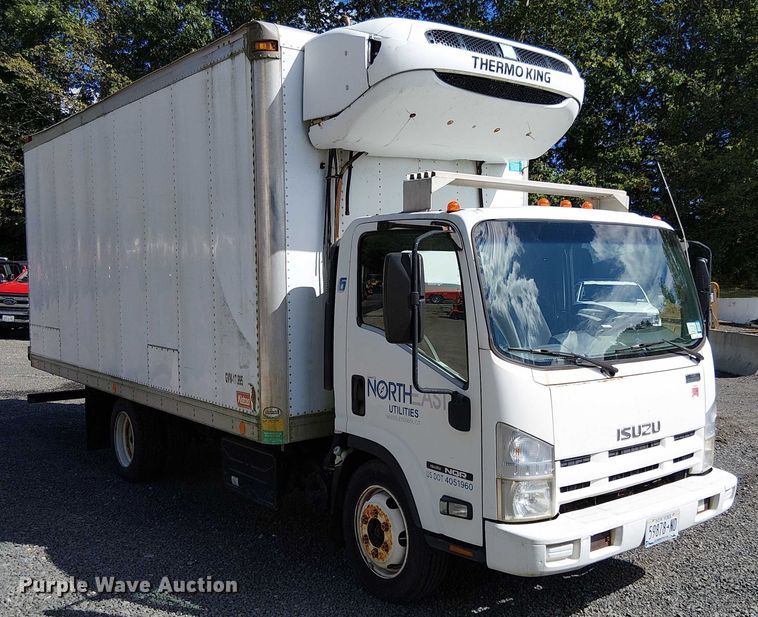image for item EV5354 2012 Isuzu Nqr/nrr refrigerated delivery truck