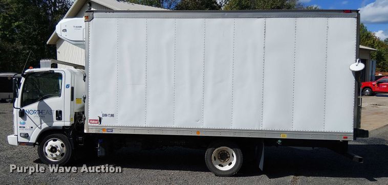 image for item EV5354 2012 Isuzu Nqr/nrr refrigerated delivery truck