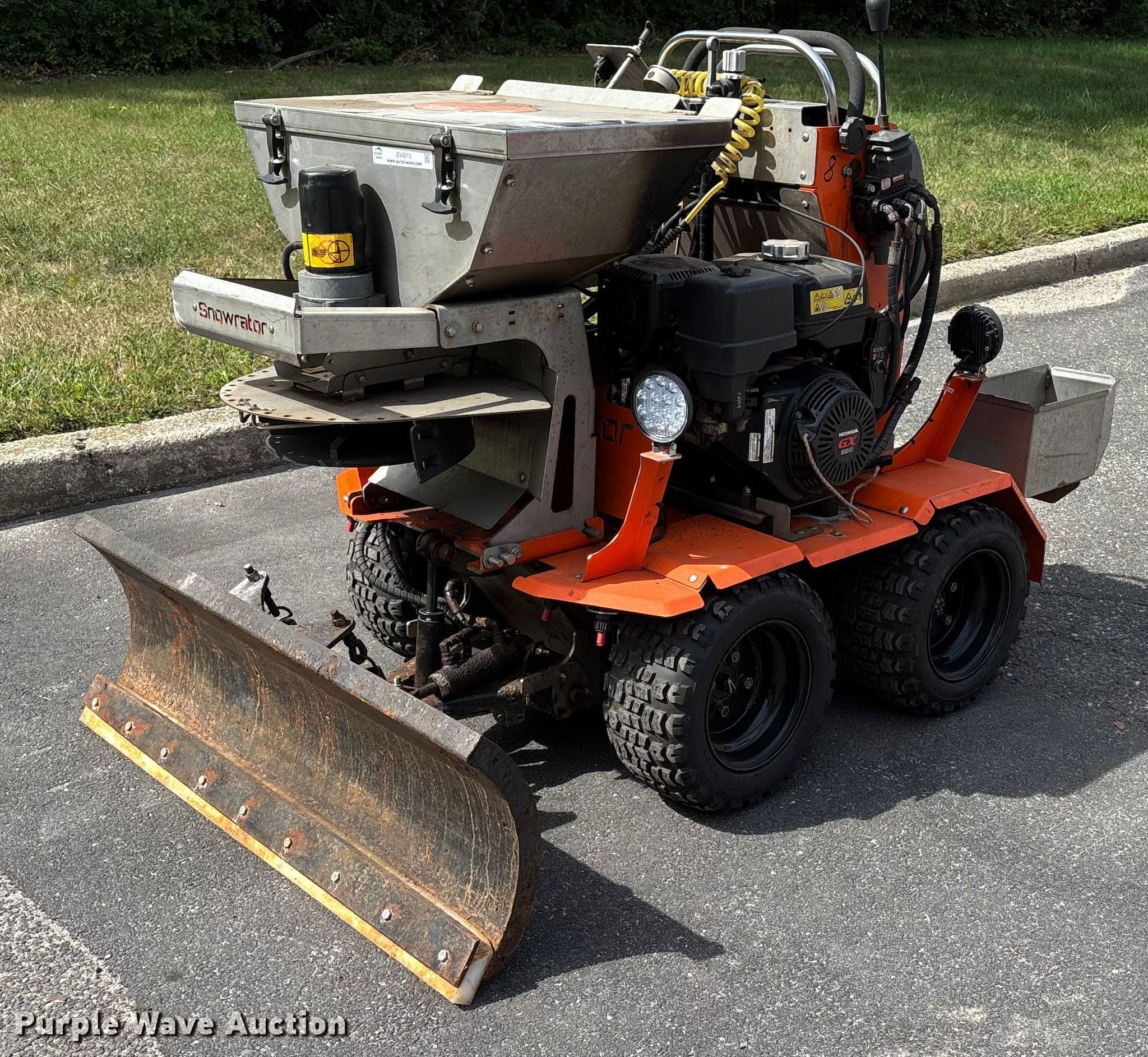 Zx4 Snowrator snow pusher in Yaphank, NY | Item EV4015 for