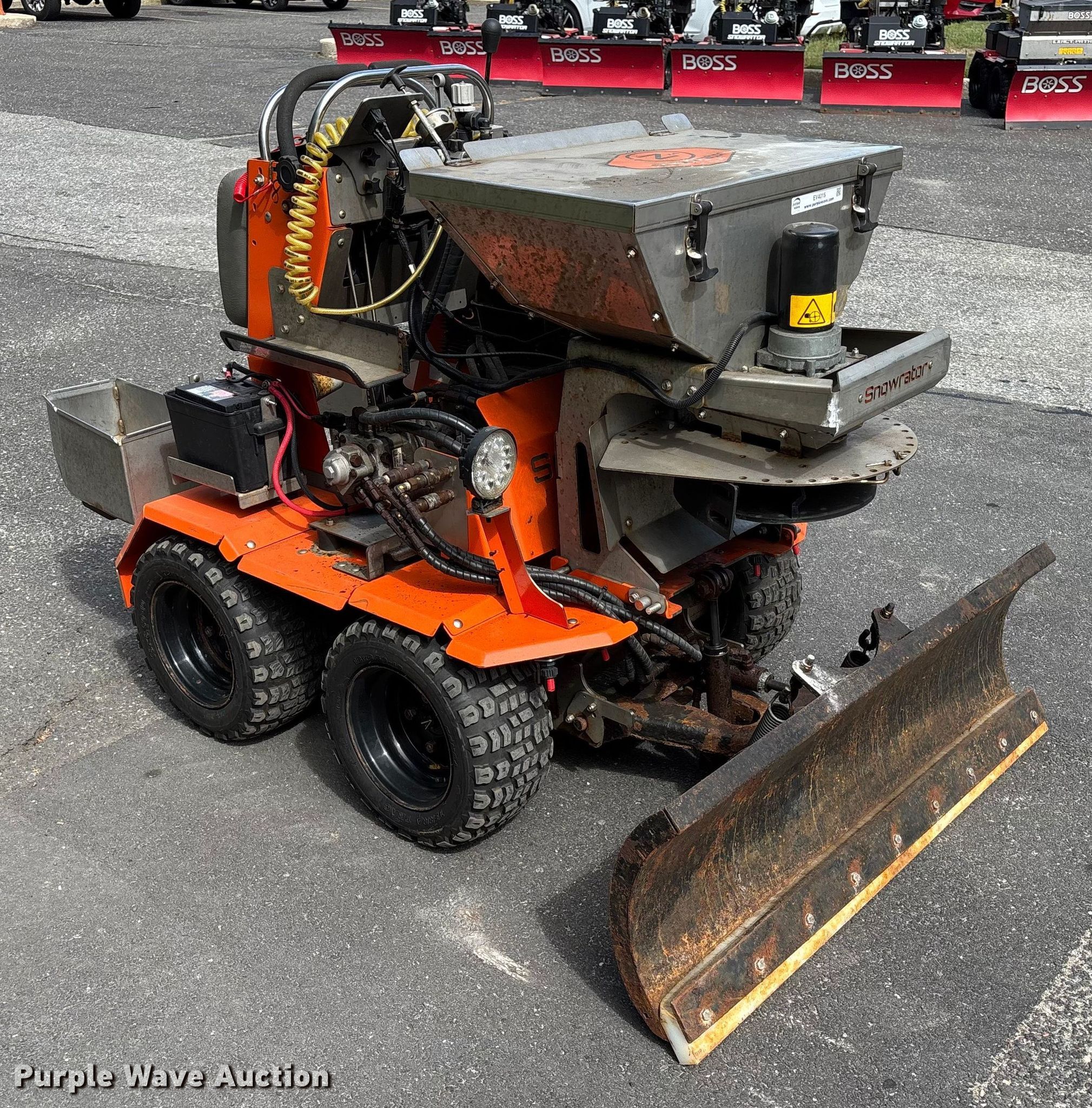 Zx4 Snowrator snow pusher in Yaphank, NY | Item EV4015 for