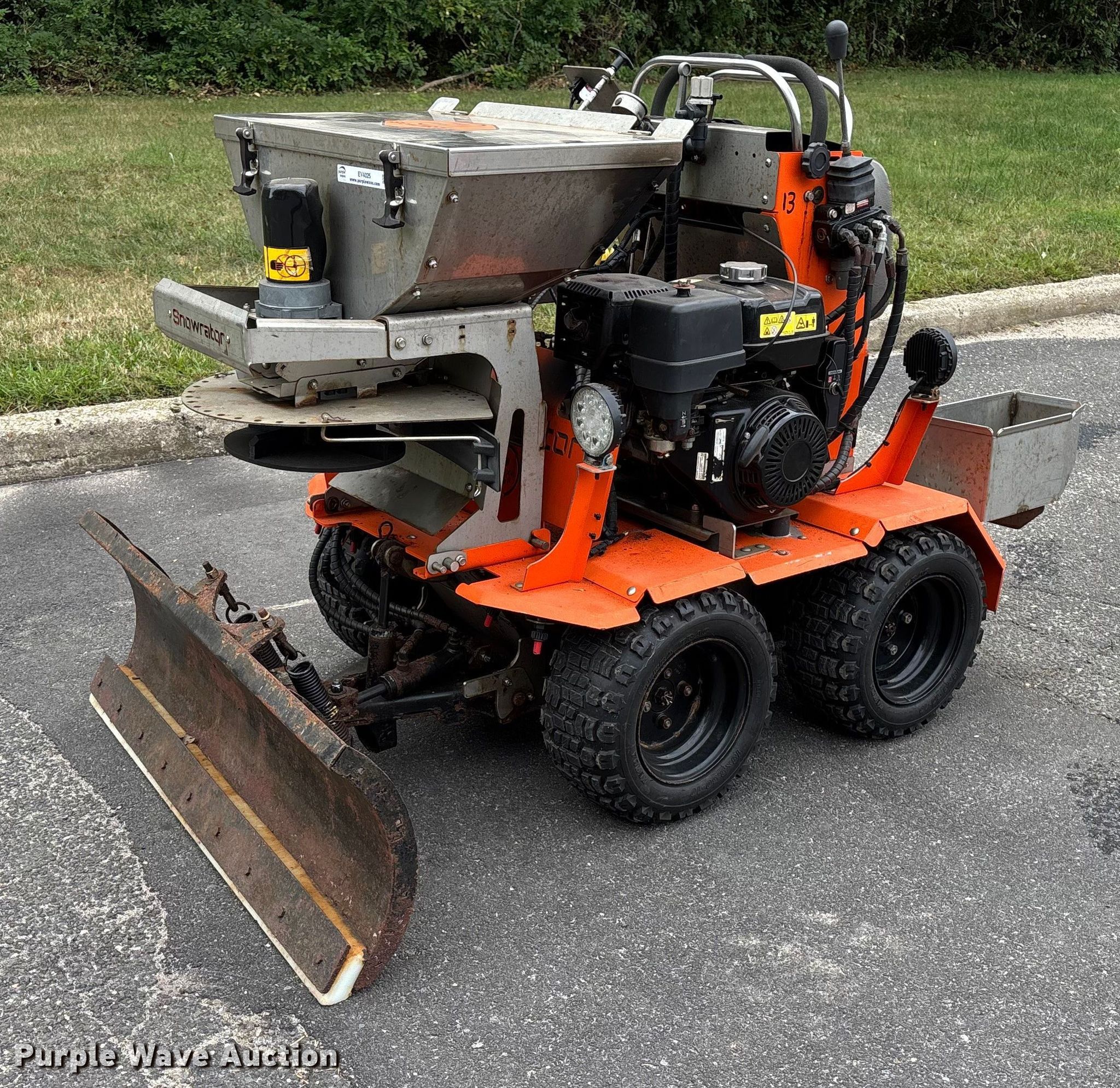 Zx4 Snowrator snow pusher in Yaphank, NY | Item EV4025 for